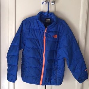 Boys North Face puffer jacket